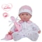 Jc Toys La Baby Soft 11in. Baby Doll, Pink with Blanket, Caucasian 13107 - alternate 2